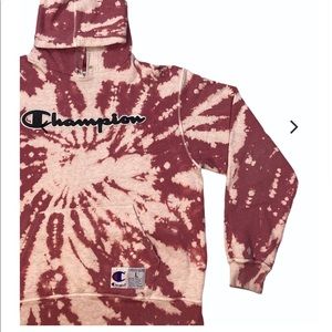 Vintage Champion hoodie 100% recycled Large